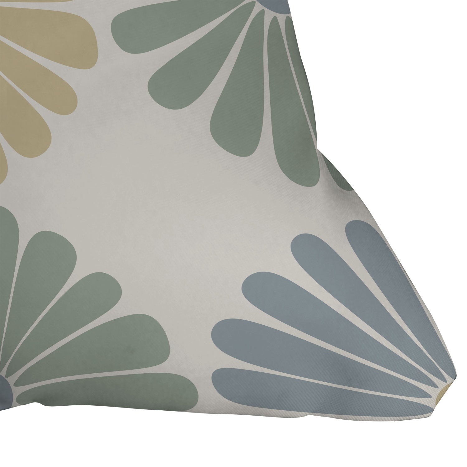 Colour Poems Retro Daisy Multicolor I Outdoor Throw Pillow