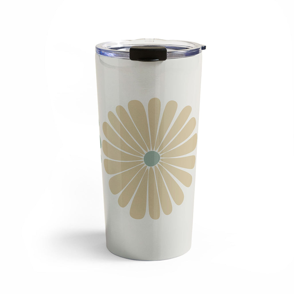 Colour Poems Retro Daisy Multicolor I Travel Mug
