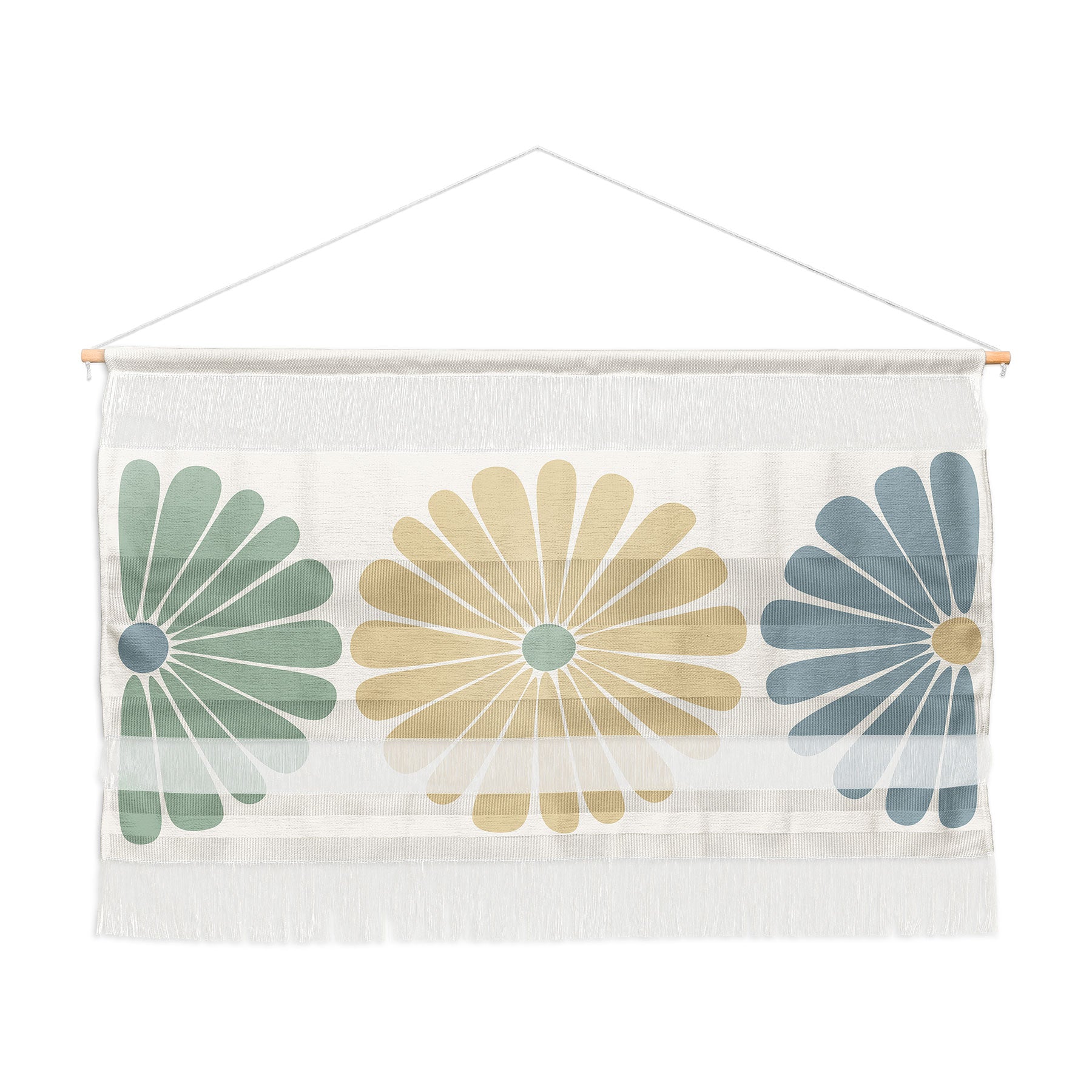 Colour Poems Retro Daisy Multicolor I Wall Hanging Landscape