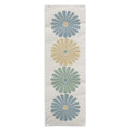 Colour Poems Retro Daisy Multicolor I Yoga Towel
