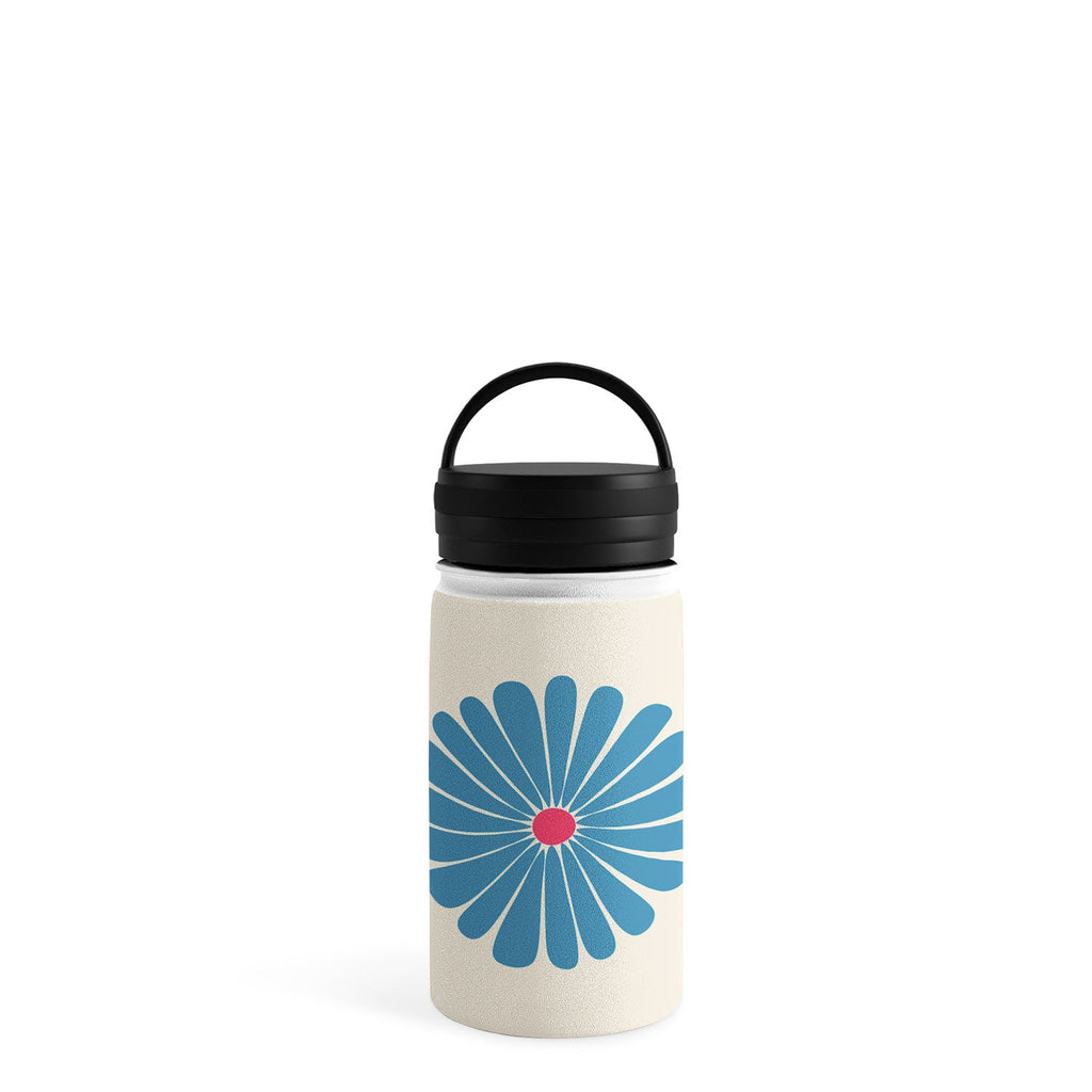 Colour Poems Retro Daisy Multicolor II Water Bottle