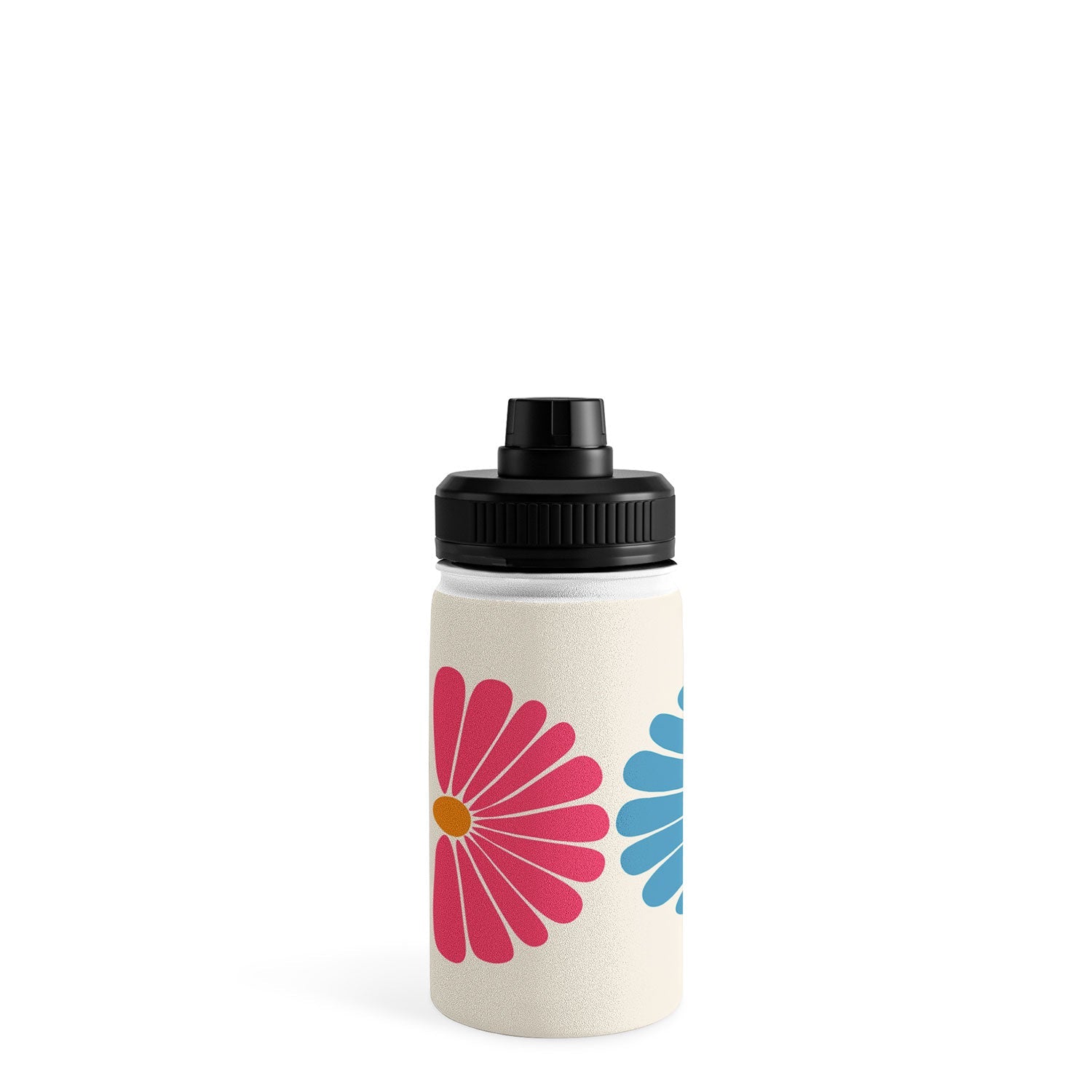Colour Poems Retro Daisy Multicolor II Water Bottle