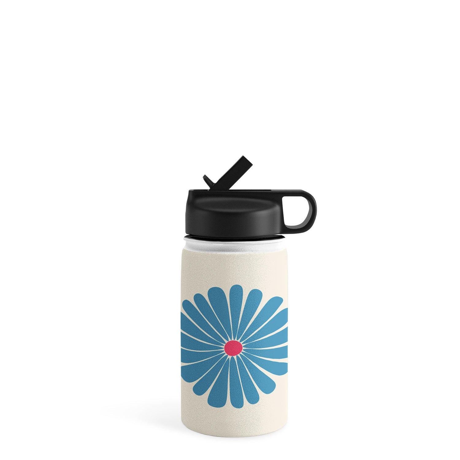 Colour Poems Retro Daisy Multicolor II Water Bottle