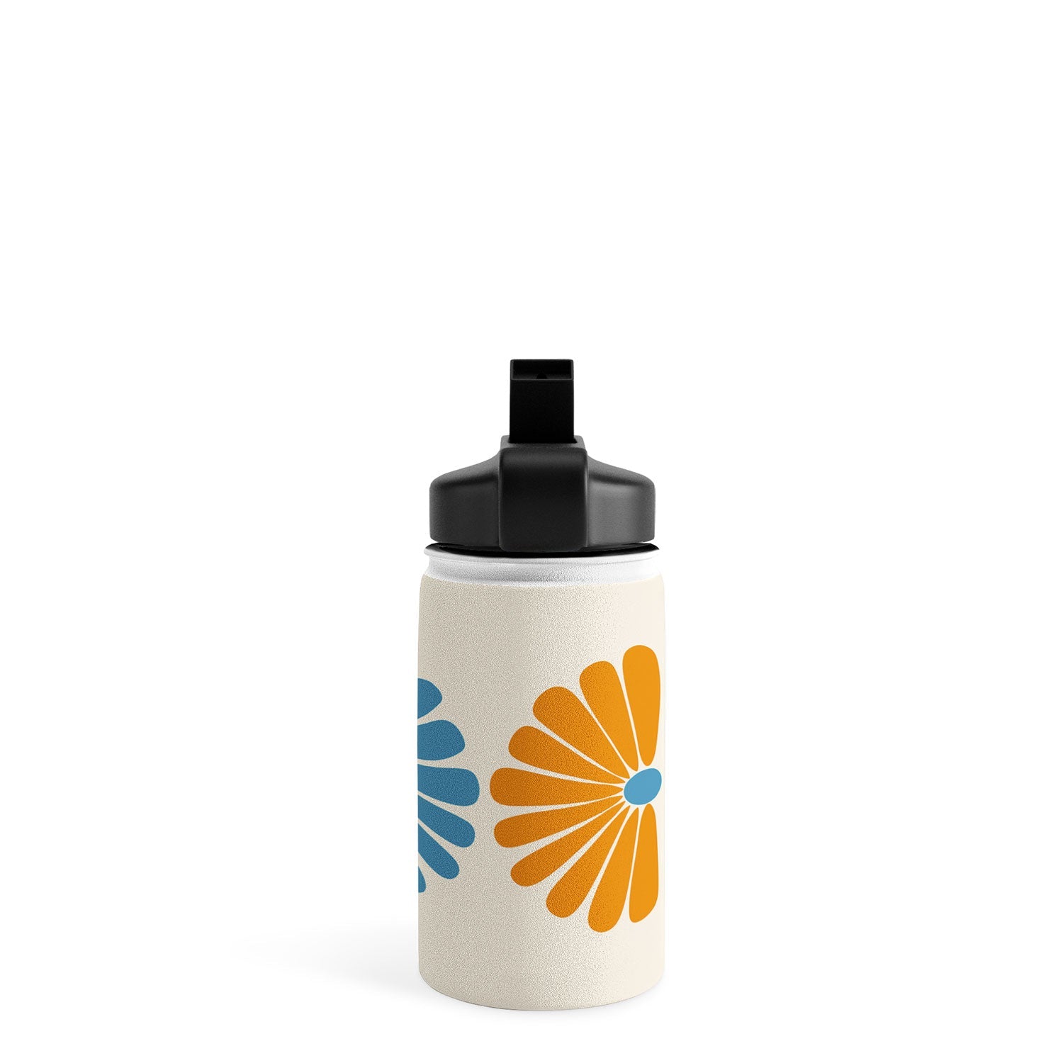 Colour Poems Retro Daisy Multicolor II Water Bottle