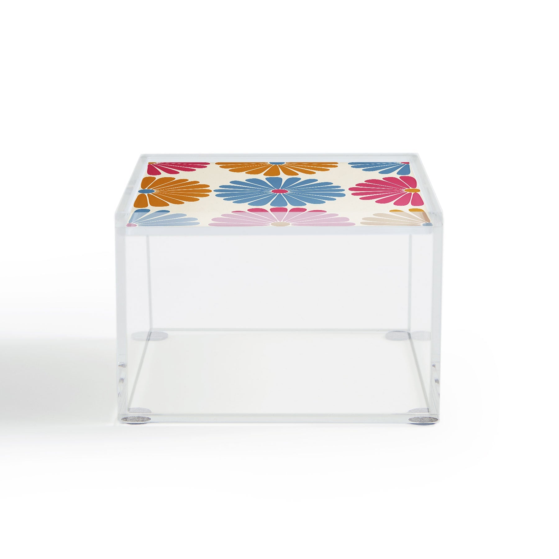 Colour Poems Retro Daisy Multicolor II Acrylic Box