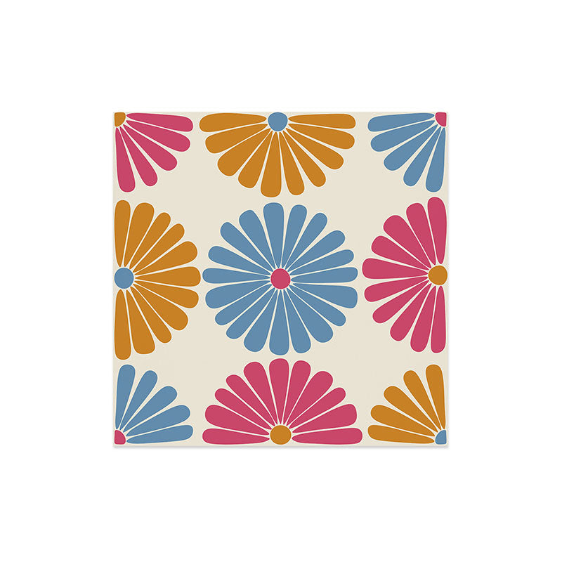 Colour Poems Retro Daisy Multicolor II Art Print