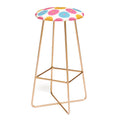 Colour Poems Retro Daisy Multicolor II Bar Stool