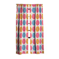 Colour Poems Retro Daisy Multicolor II Blackout Window Curtain