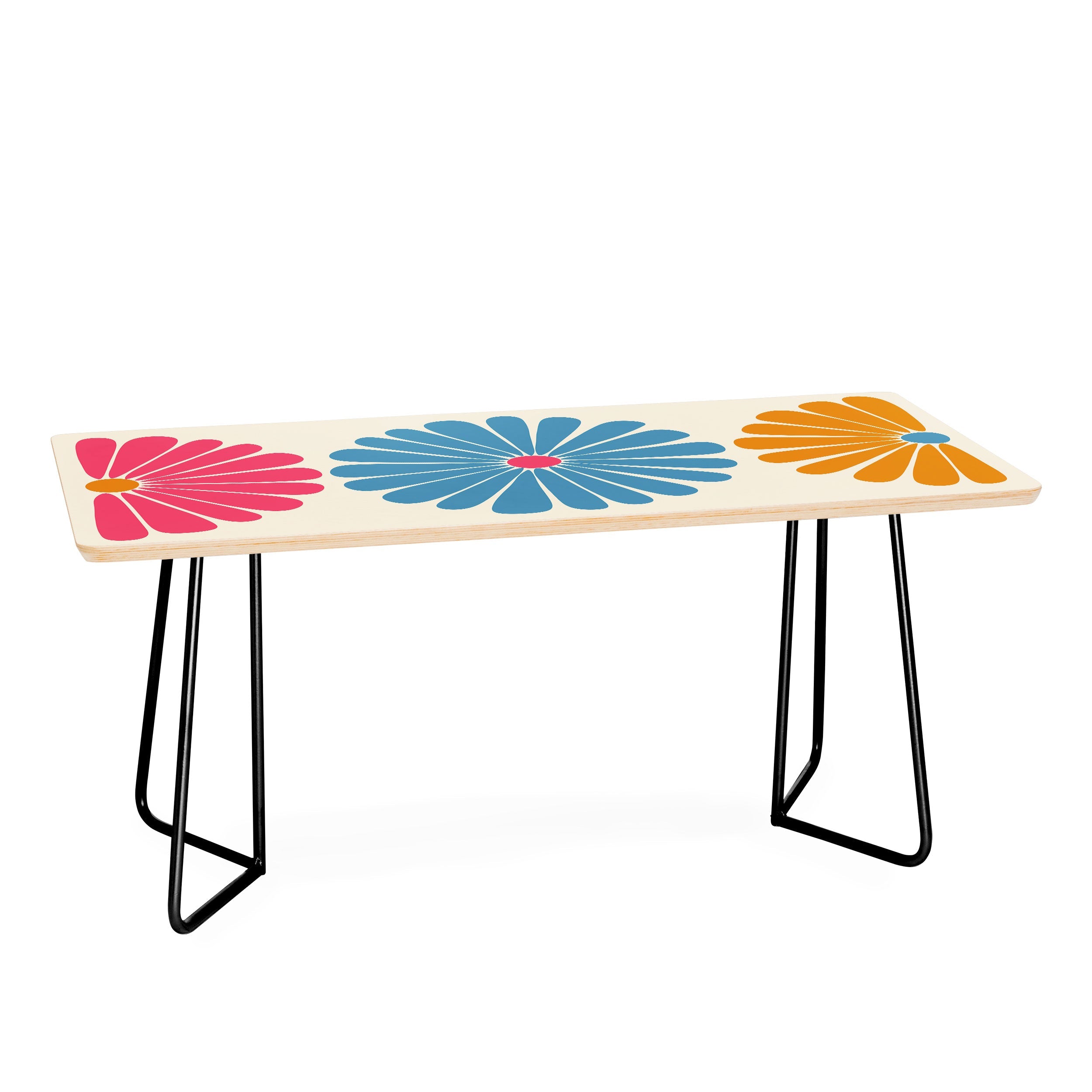 Colour Poems Retro Daisy Multicolor II Coffee Table