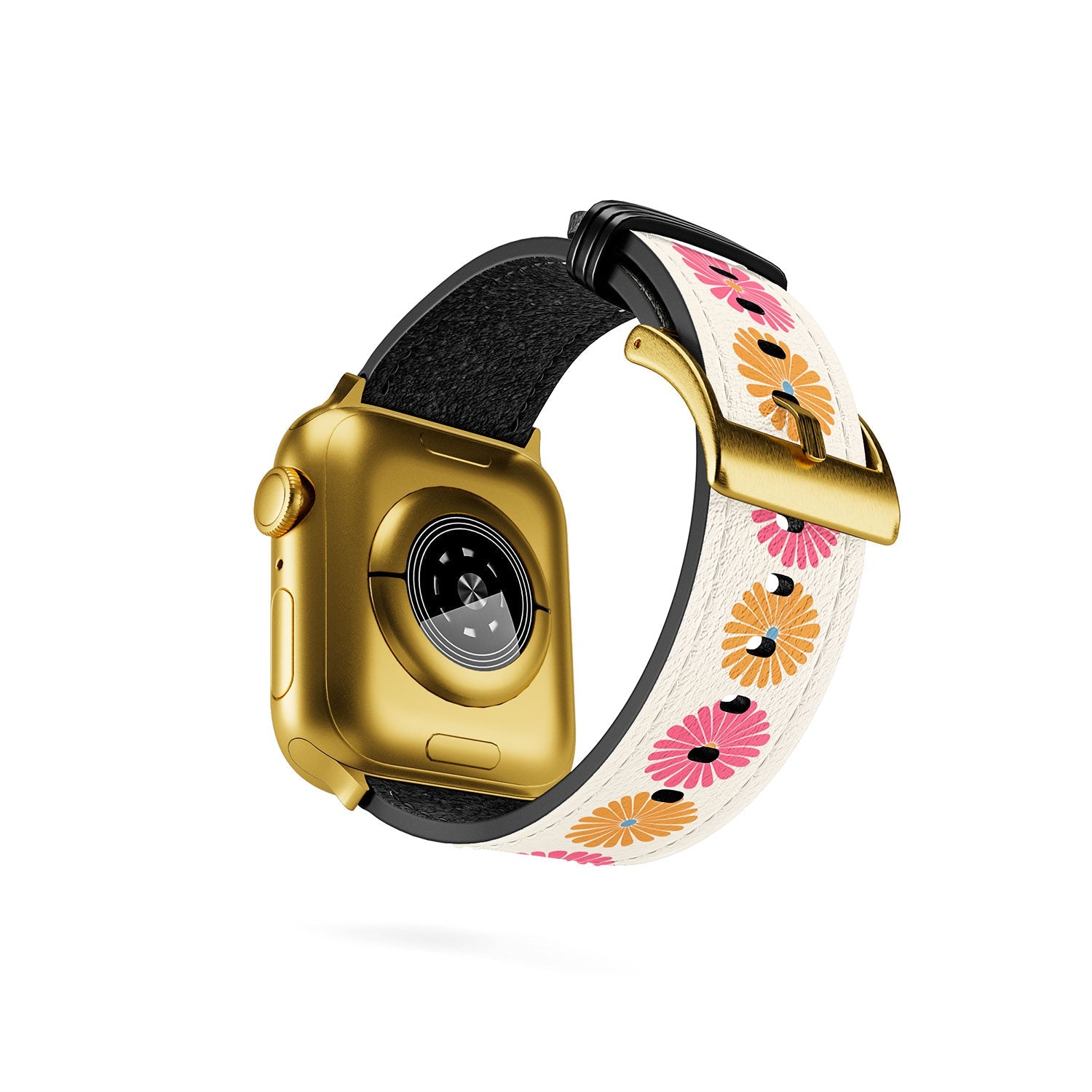 Colour Poems Retro Daisy Multicolor II Apple Watch Band