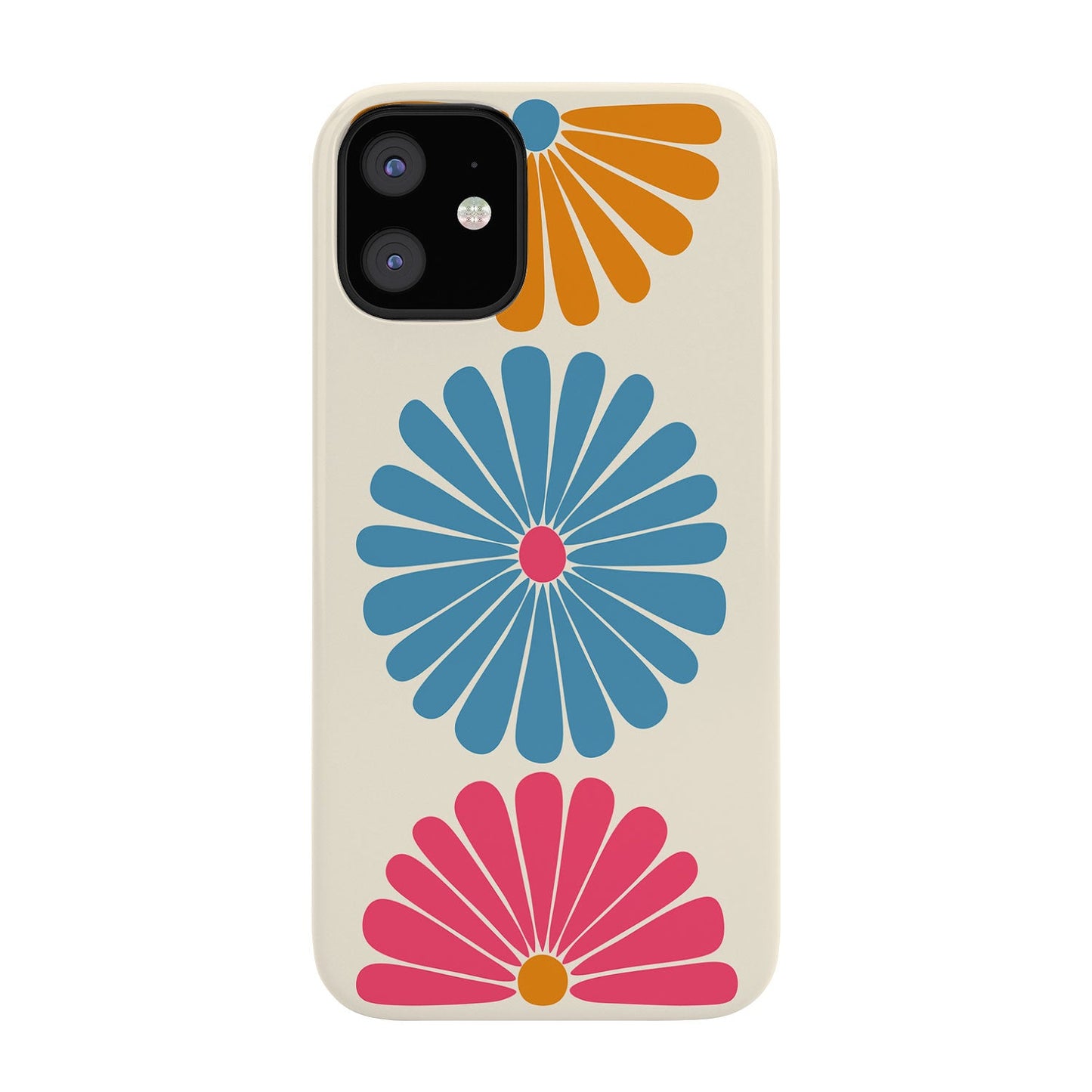 Colour Poems Retro Daisy Multicolor II Phone Case