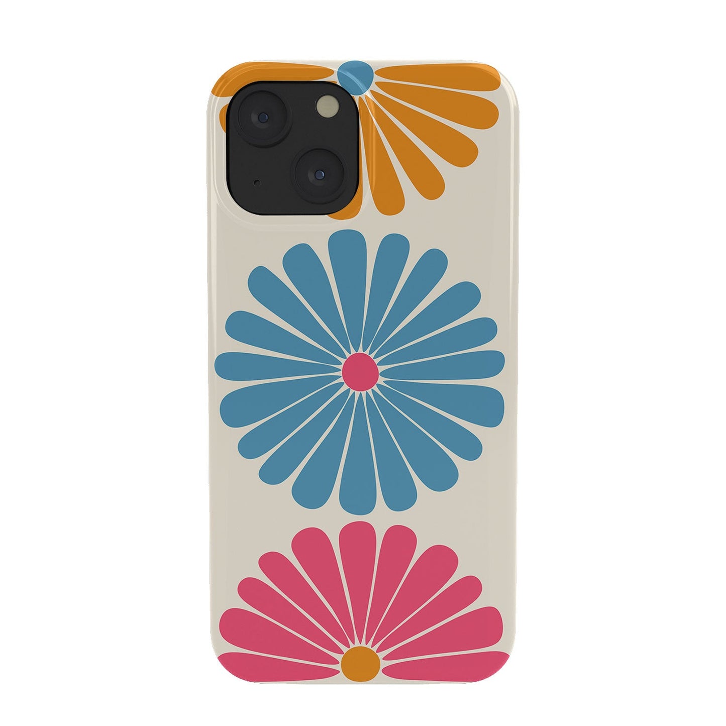 Colour Poems Retro Daisy Multicolor II Phone Case