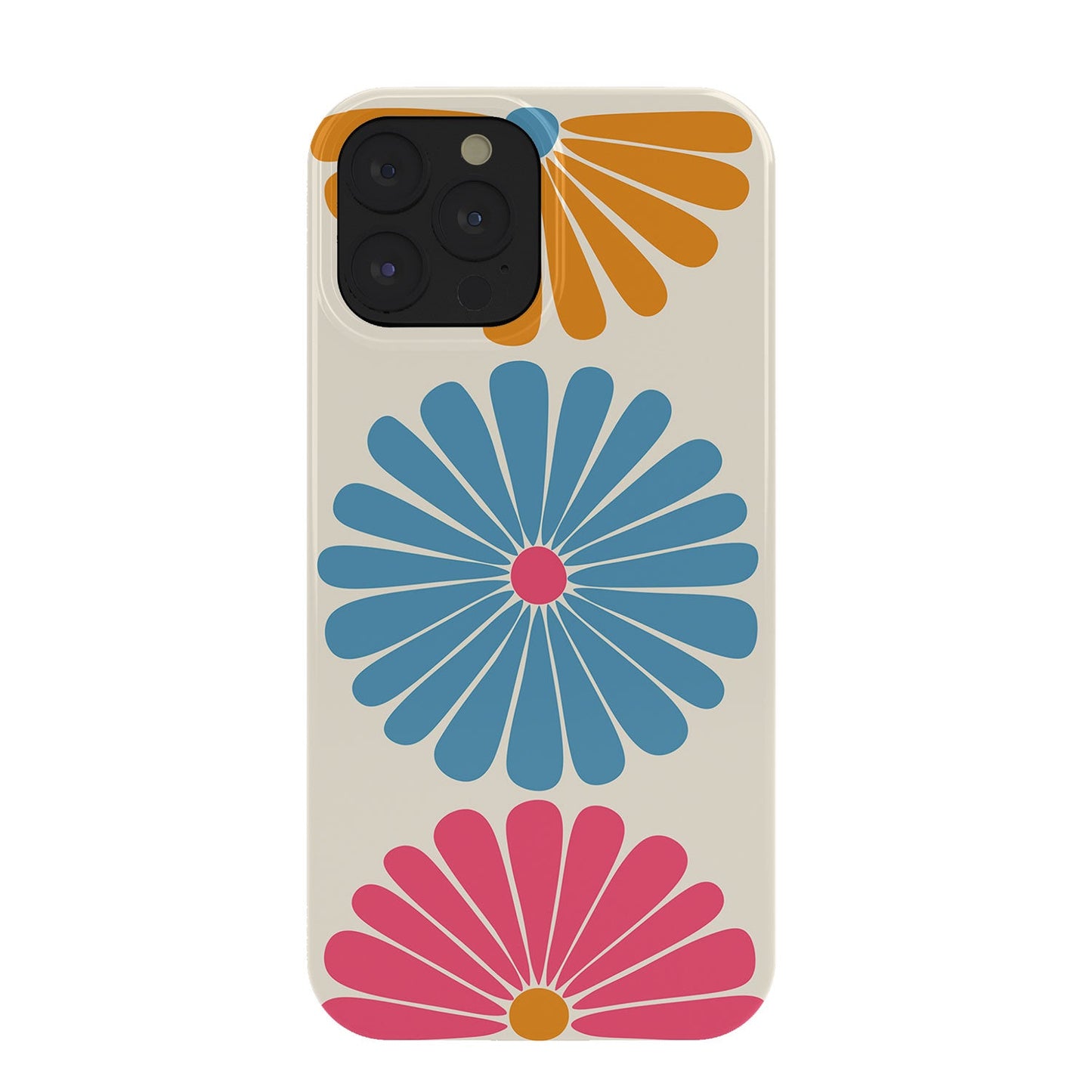 Colour Poems Retro Daisy Multicolor II Phone Case