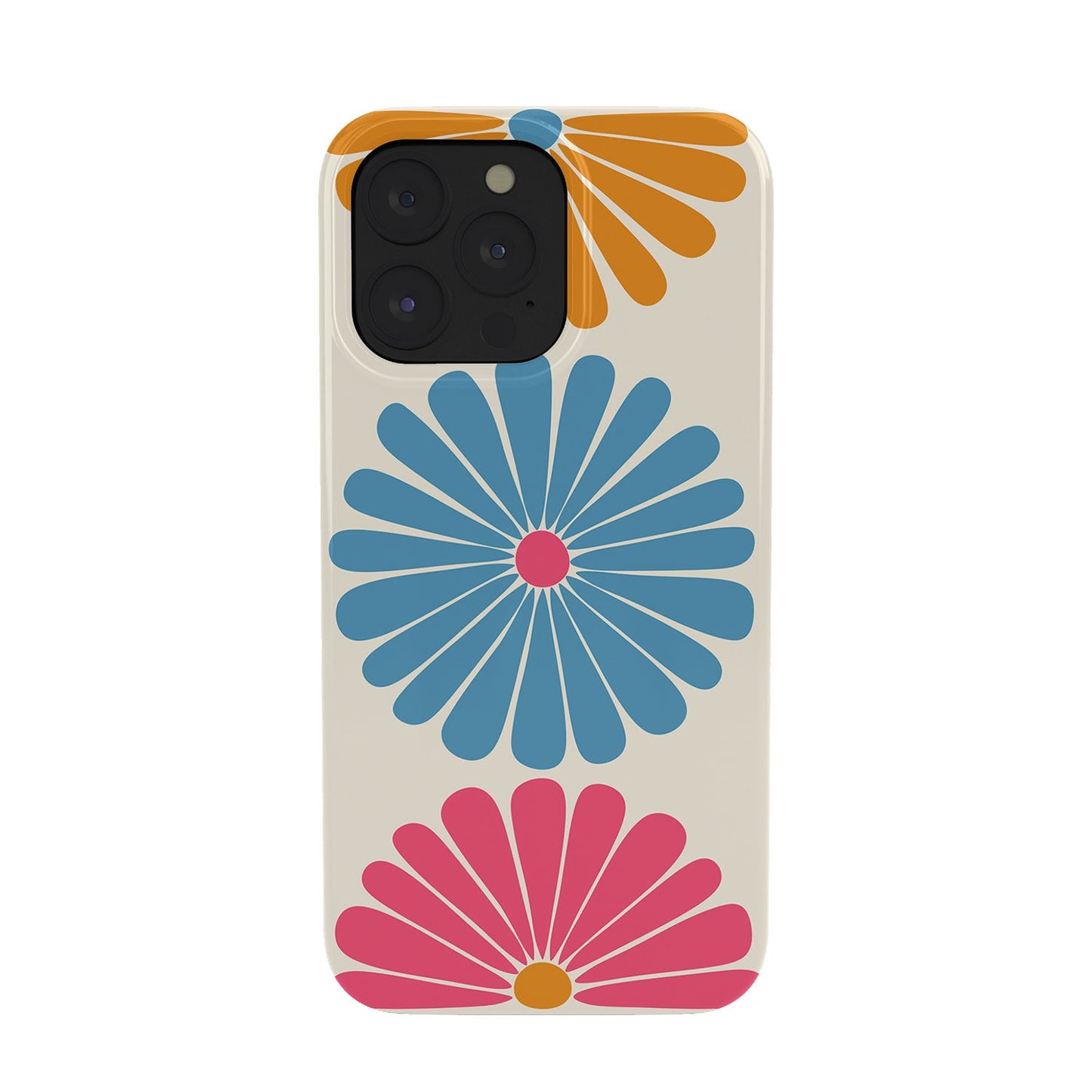 Colour Poems Retro Daisy Multicolor II Phone Case