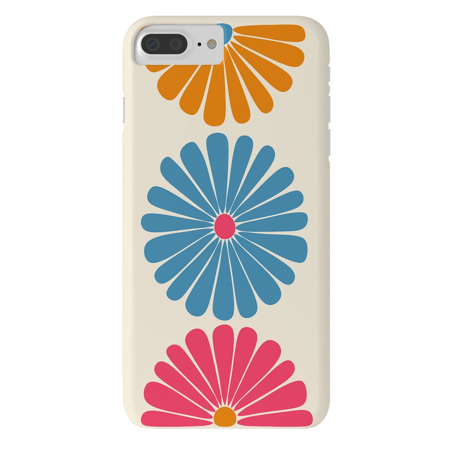 Colour Poems Retro Daisy Multicolor II Phone Case