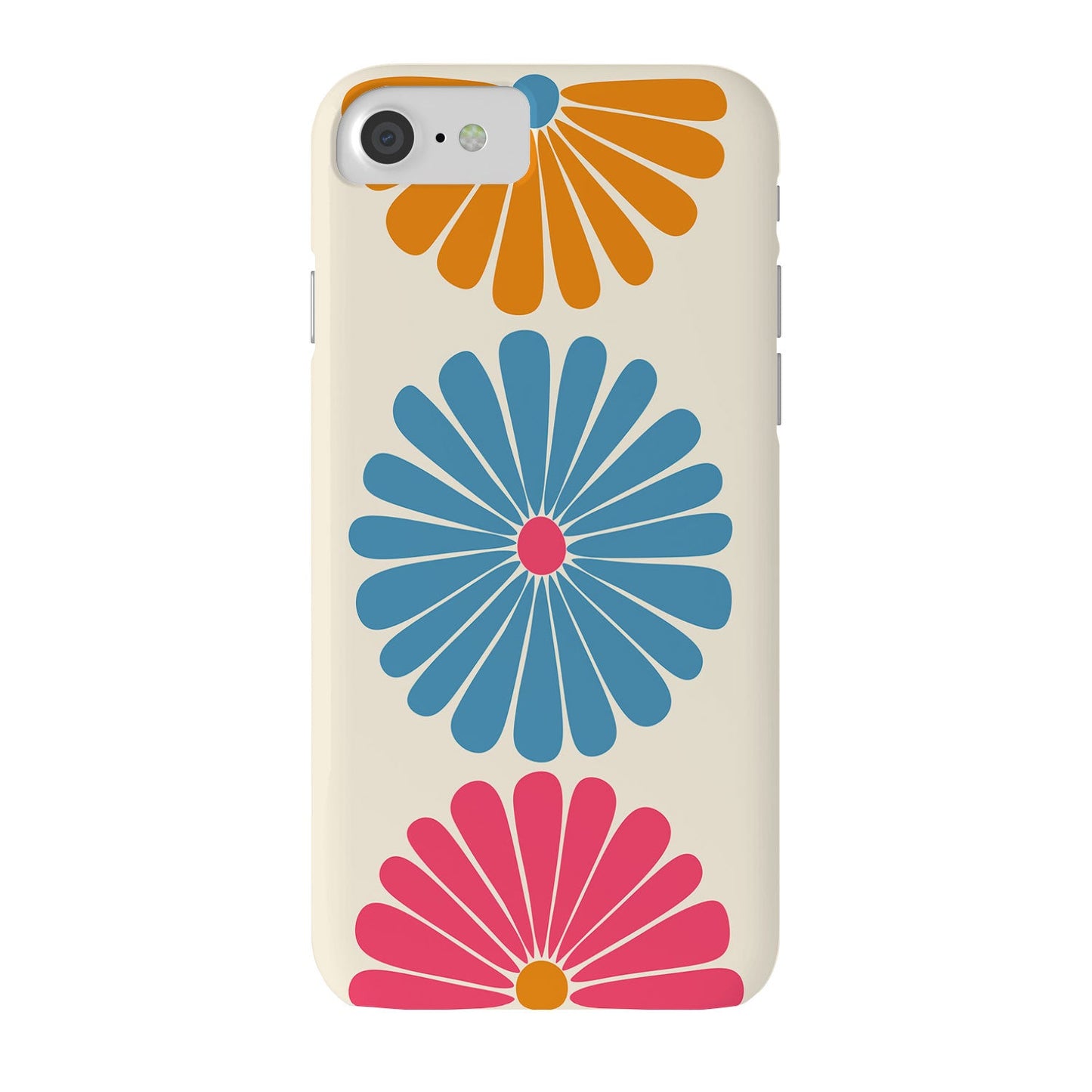 Colour Poems Retro Daisy Multicolor II Phone Case