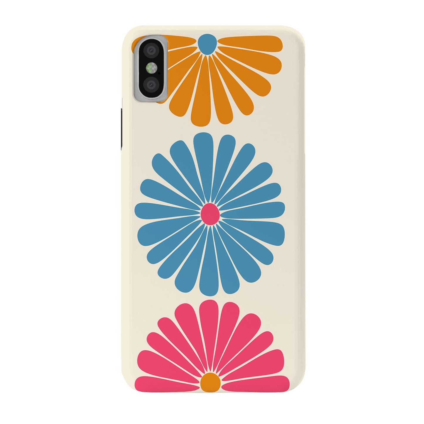 Colour Poems Retro Daisy Multicolor II Phone Case