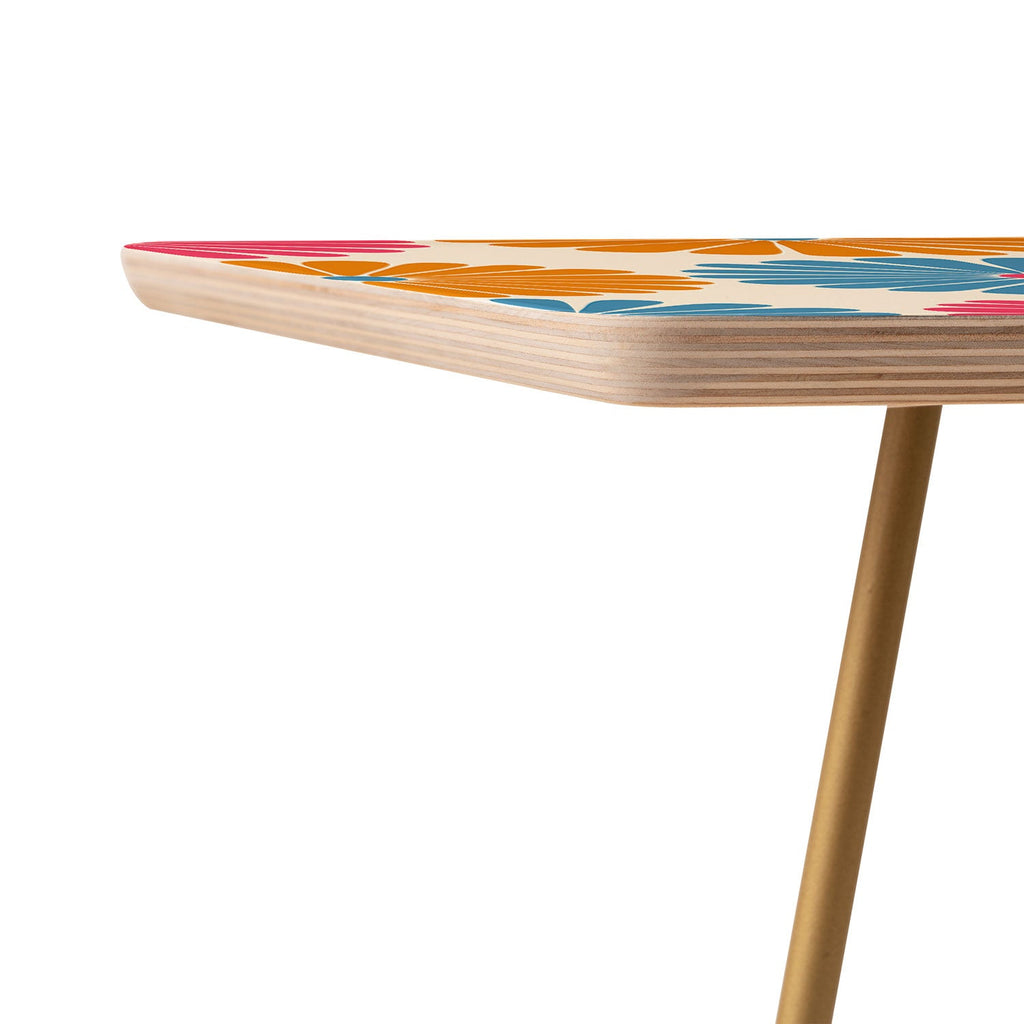 Colour Poems Retro Daisy Multicolor II Side Table