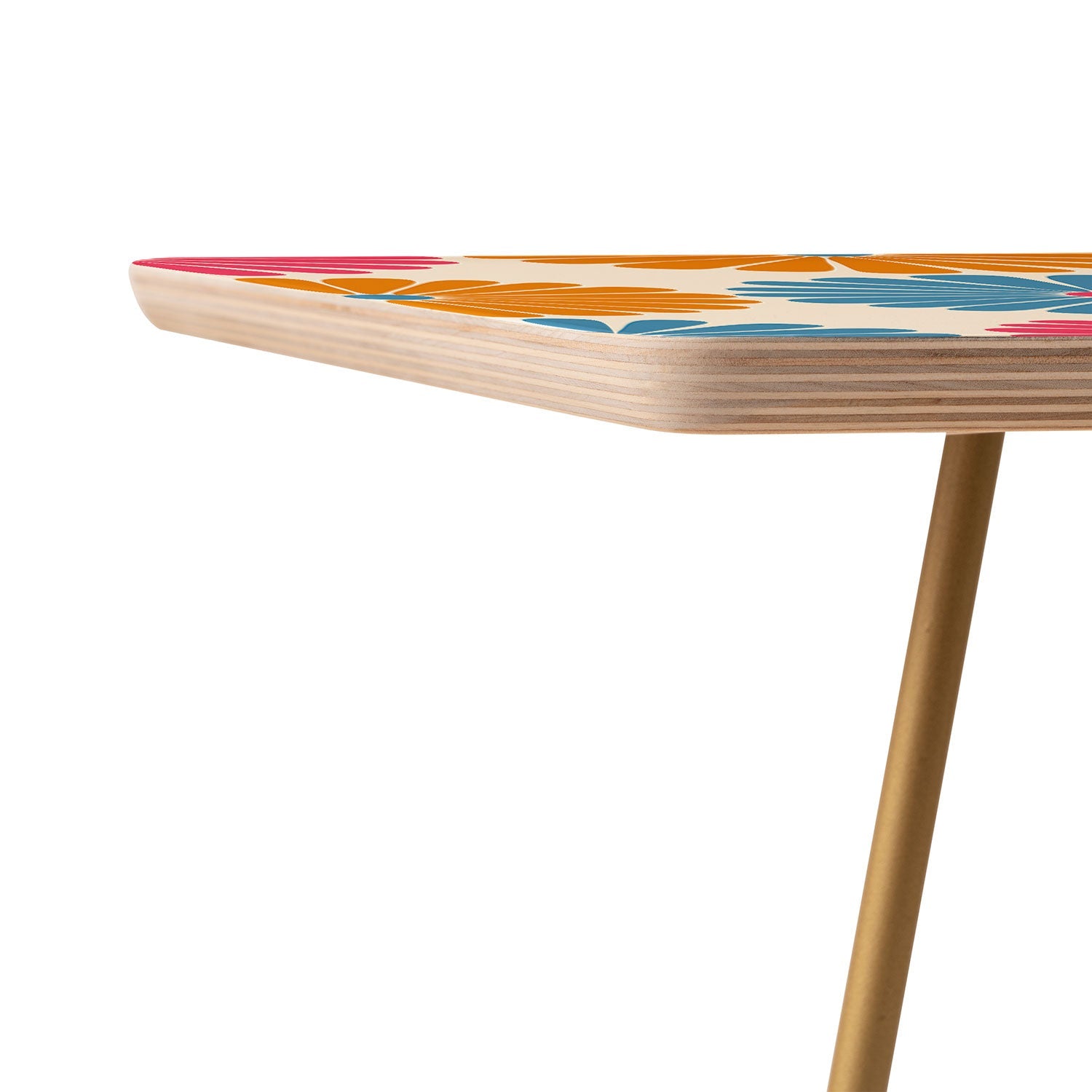 Colour Poems Retro Daisy Multicolor II Side Table