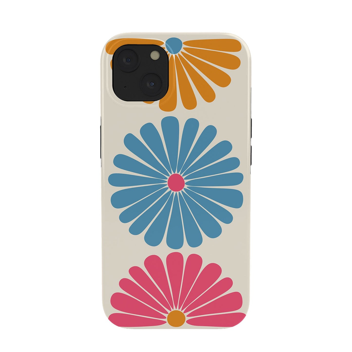 Colour Poems Retro Daisy Multicolor II Phone Case