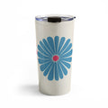 Colour Poems Retro Daisy Multicolor II Travel Mug