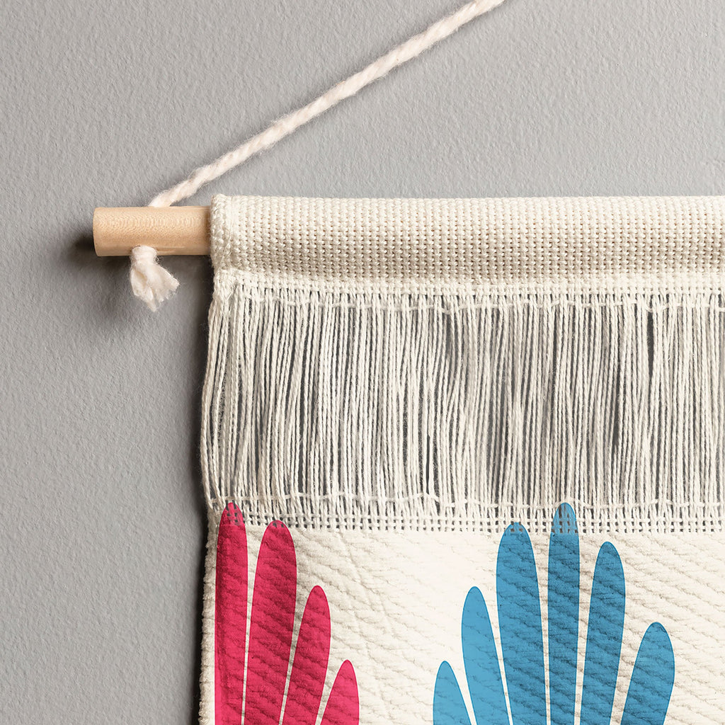 Colour Poems Retro Daisy Multicolor II Wall Hanging Landscape