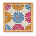 Colour Poems Retro Daisy Multicolor II Framed Wall Art