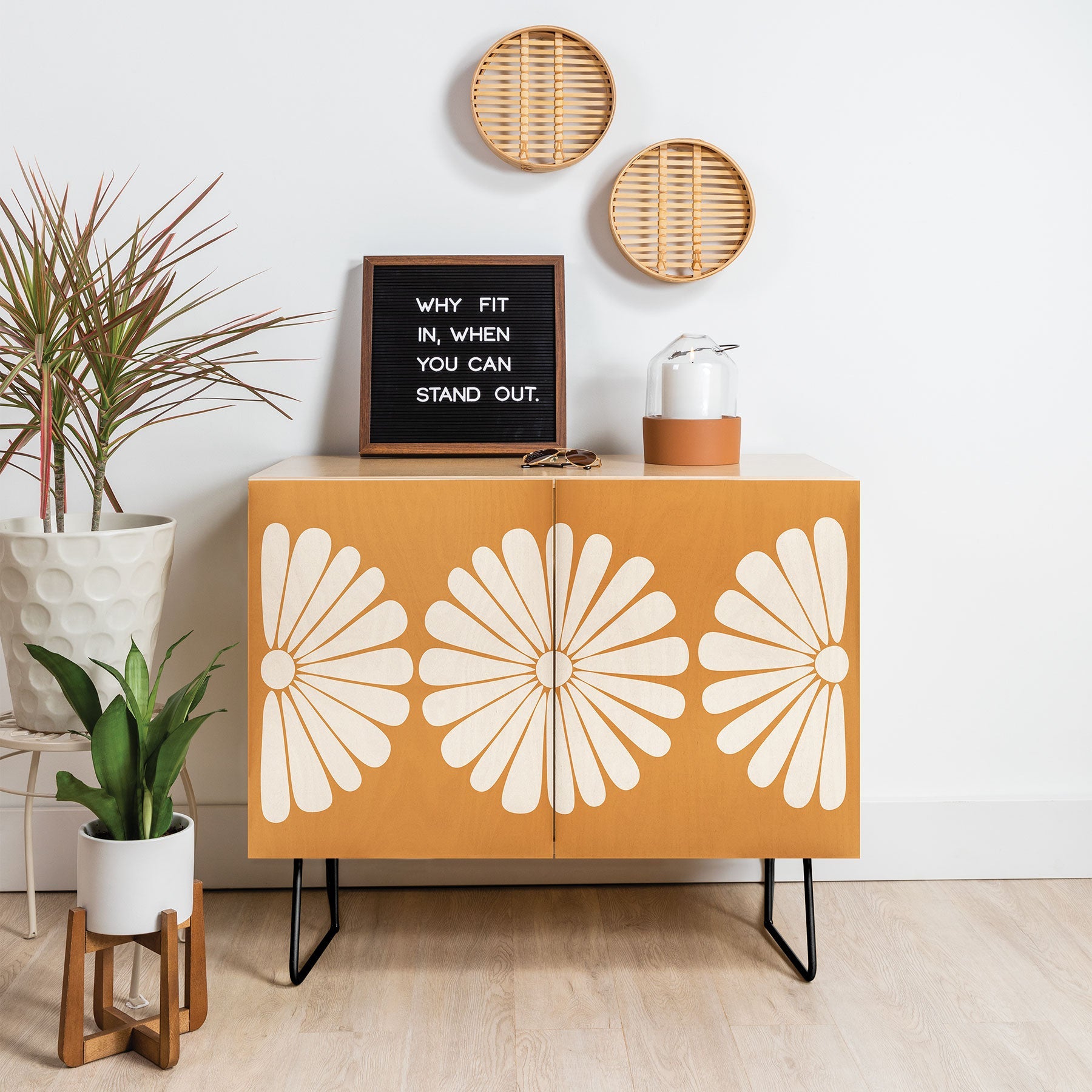 Colour Poems Retro Daisy XXII Credenza