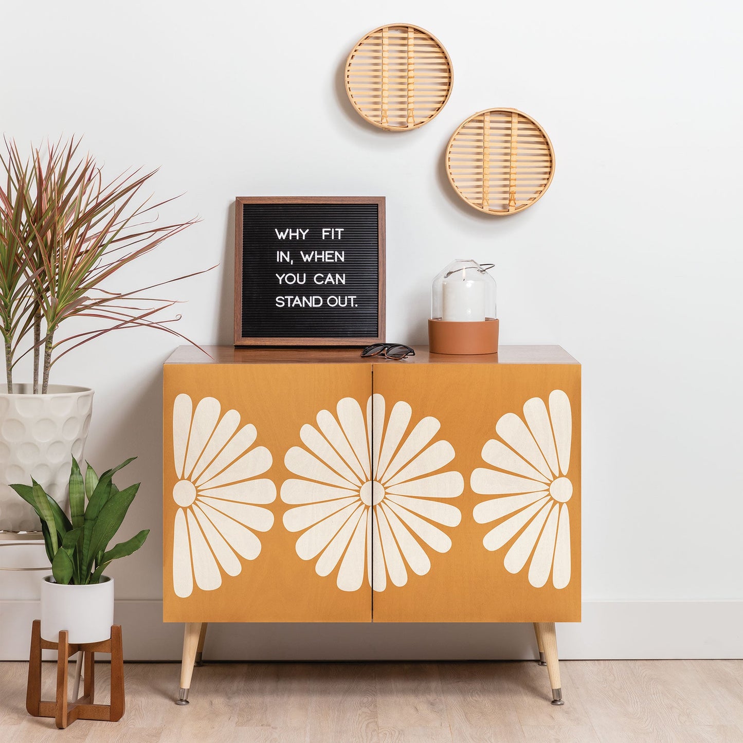 Colour Poems Retro Daisy XXII Credenza