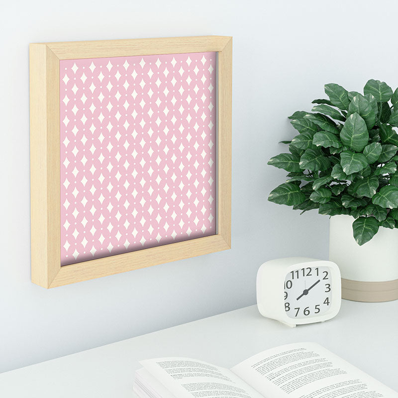 Colour Poems Vintage Jewels Blush Pink Recessed Framing Square