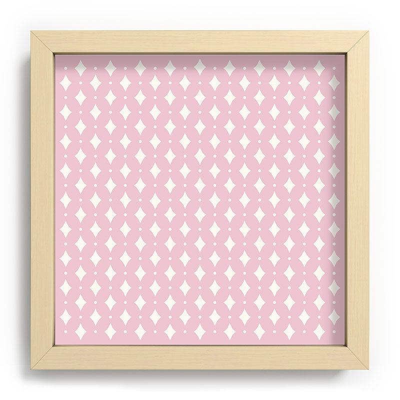 Colour Poems Vintage Jewels Blush Pink Recessed Framing Square