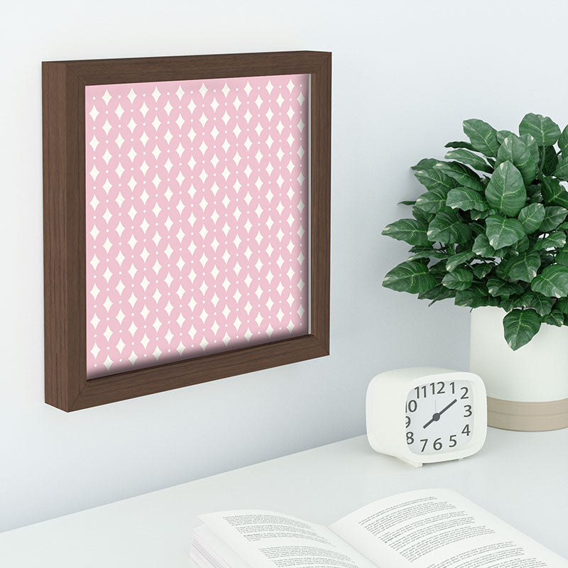 Colour Poems Vintage Jewels Blush Pink Recessed Framing Square