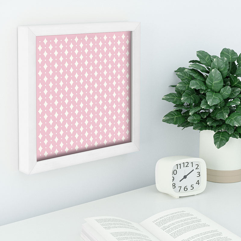 Colour Poems Vintage Jewels Blush Pink Recessed Framing Square