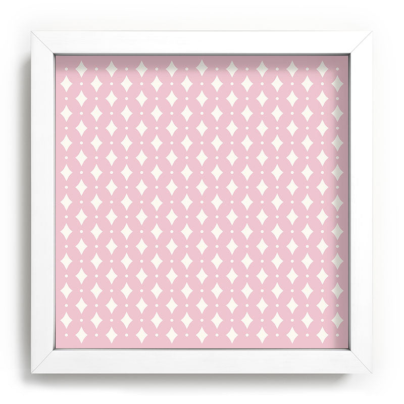 Colour Poems Vintage Jewels Blush Pink Recessed Framing Square