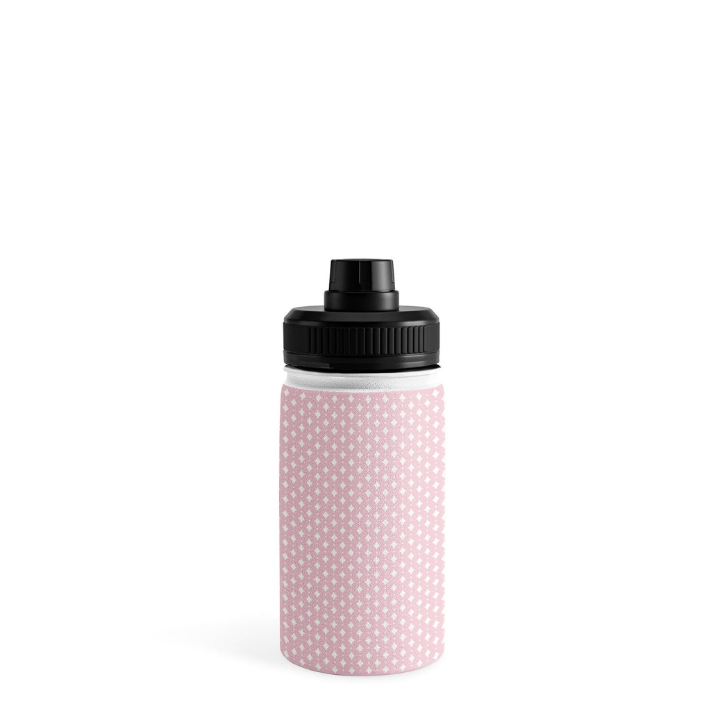 Colour Poems Vintage Jewels Blush Pink Water Bottle