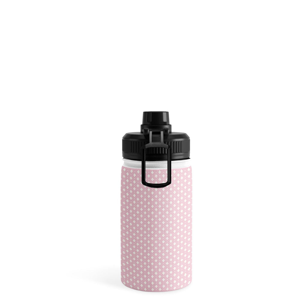 Colour Poems Vintage Jewels Blush Pink Water Bottle