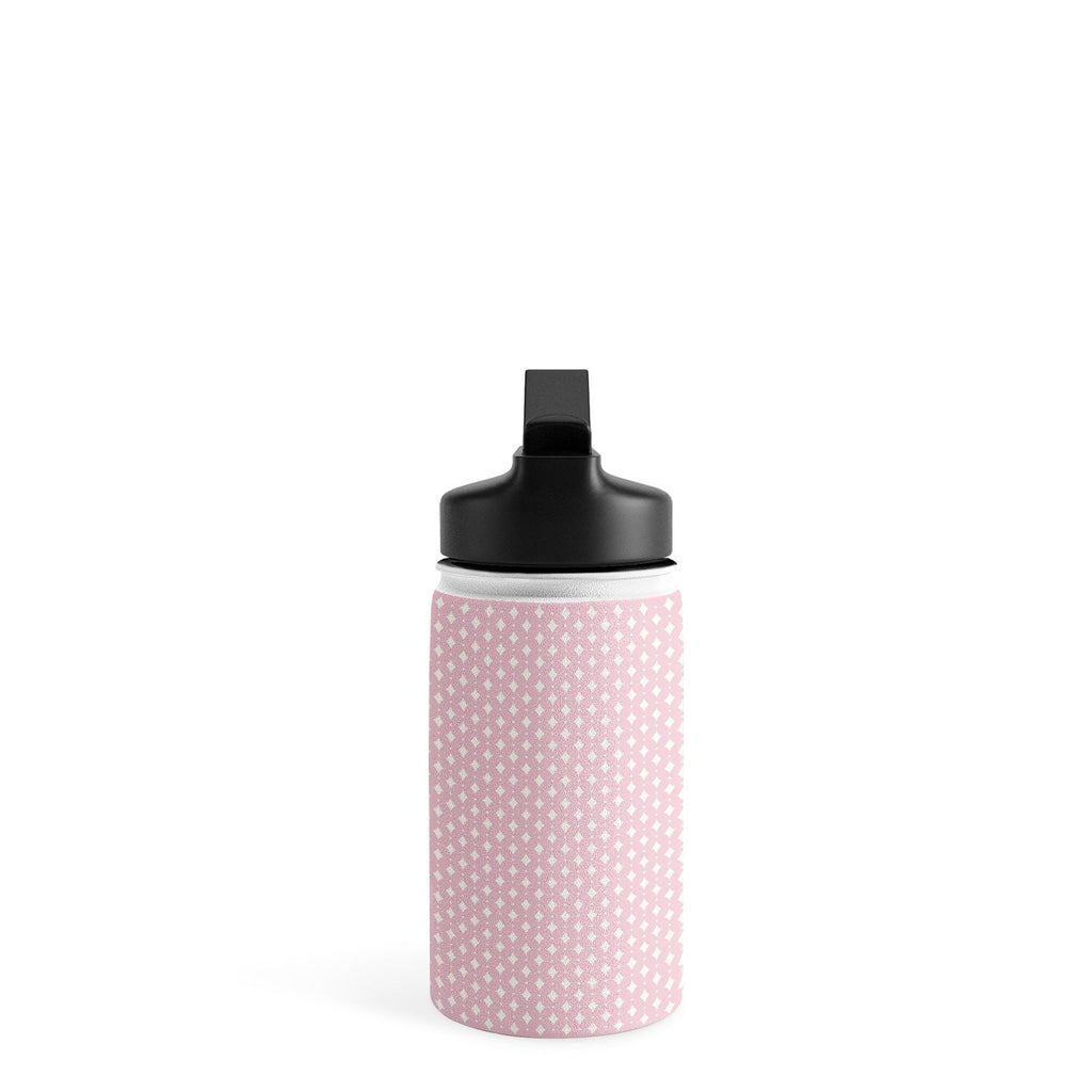 Colour Poems Vintage Jewels Blush Pink Water Bottle