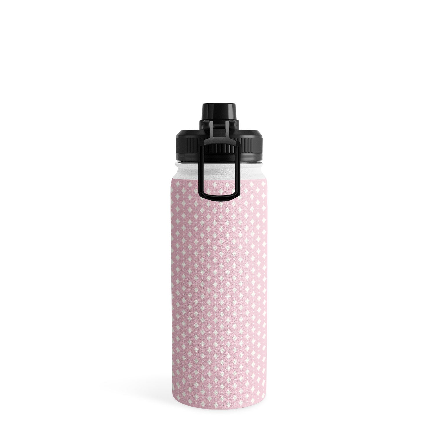 Colour Poems Vintage Jewels Blush Pink Water Bottle