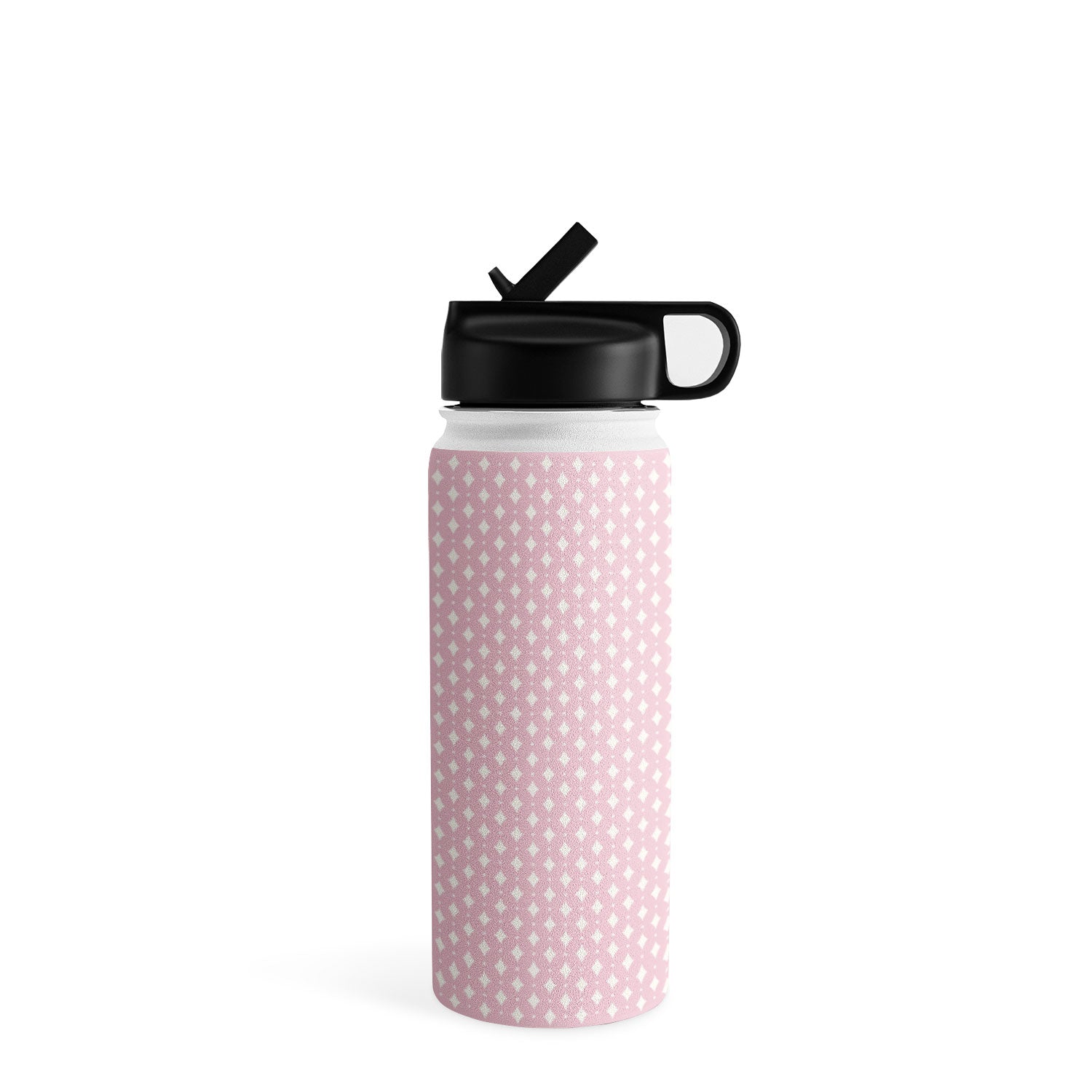 Colour Poems Vintage Jewels Blush Pink Water Bottle