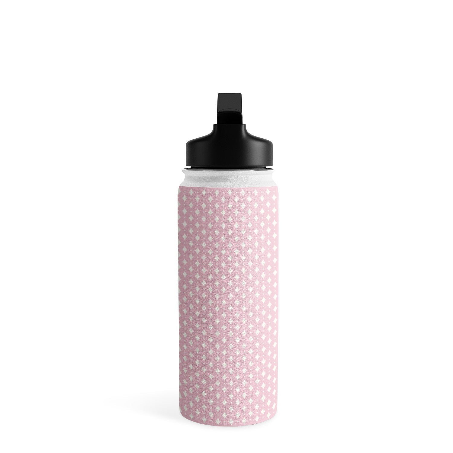 Colour Poems Vintage Jewels Blush Pink Water Bottle