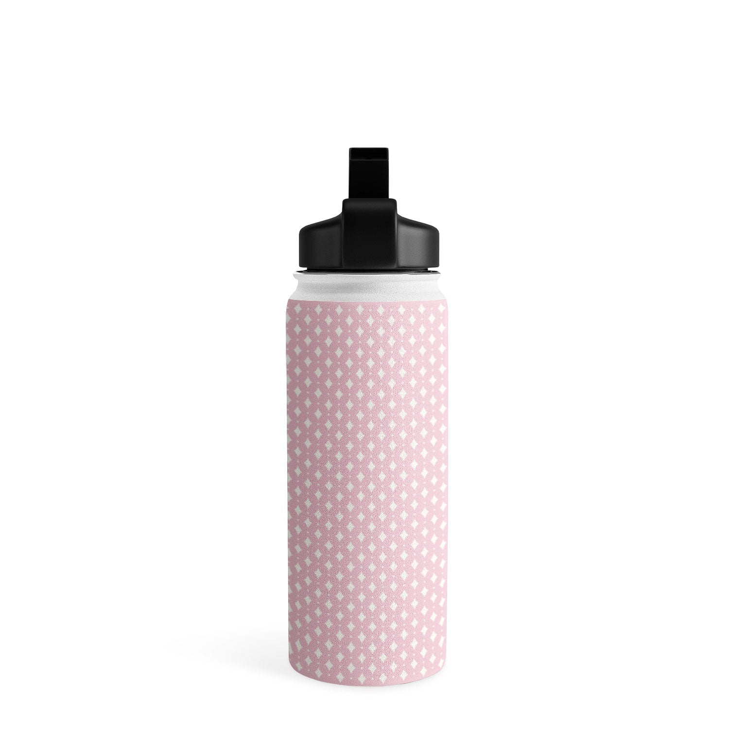 Colour Poems Vintage Jewels Blush Pink Water Bottle