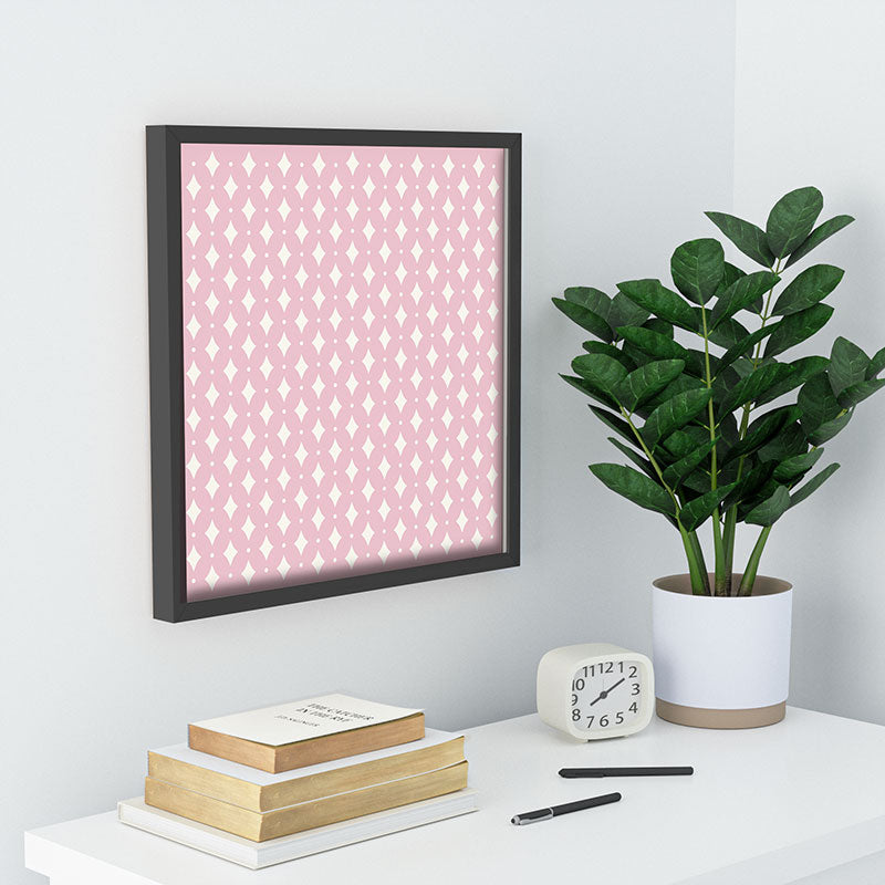 Colour Poems Vintage Jewels Blush Pink Recessed Framing Square