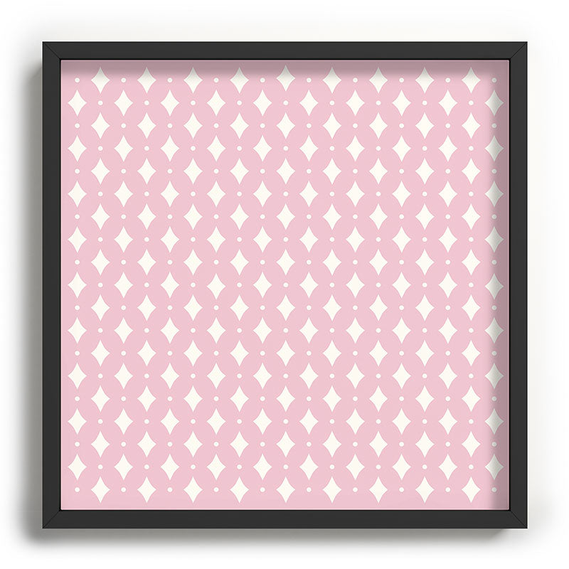 Colour Poems Vintage Jewels Blush Pink Recessed Framing Square