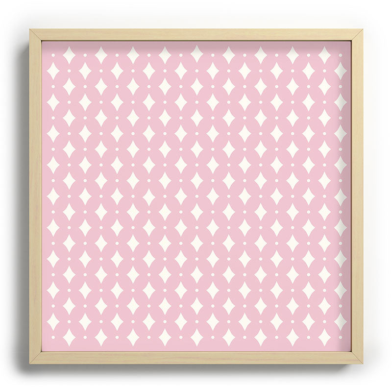 Colour Poems Vintage Jewels Blush Pink Recessed Framing Square