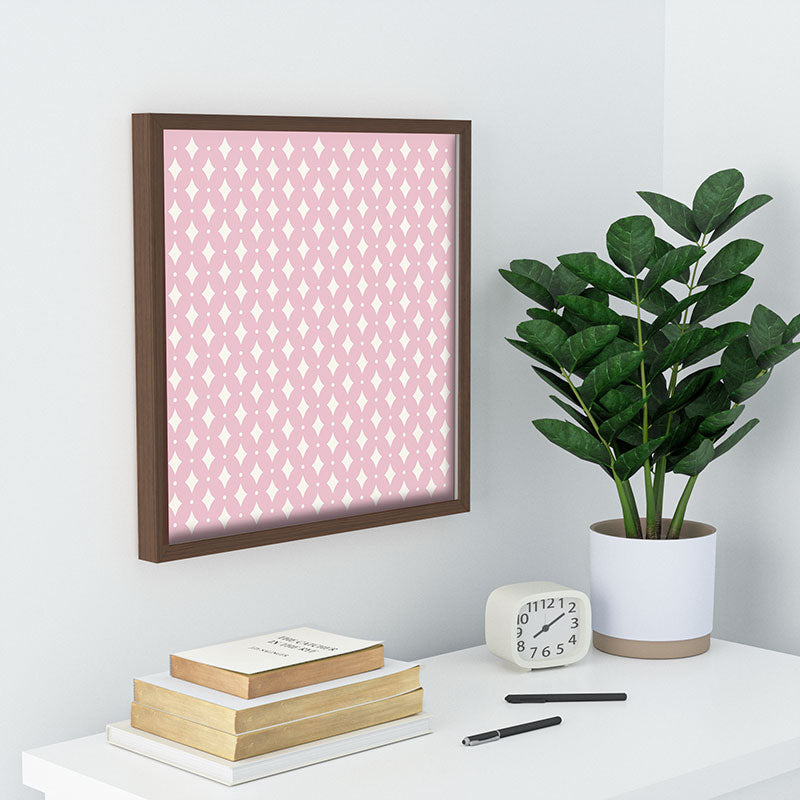 Colour Poems Vintage Jewels Blush Pink Recessed Framing Square