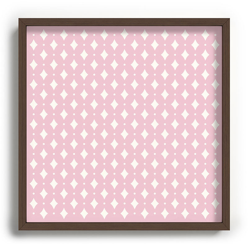 Colour Poems Vintage Jewels Blush Pink Recessed Framing Square