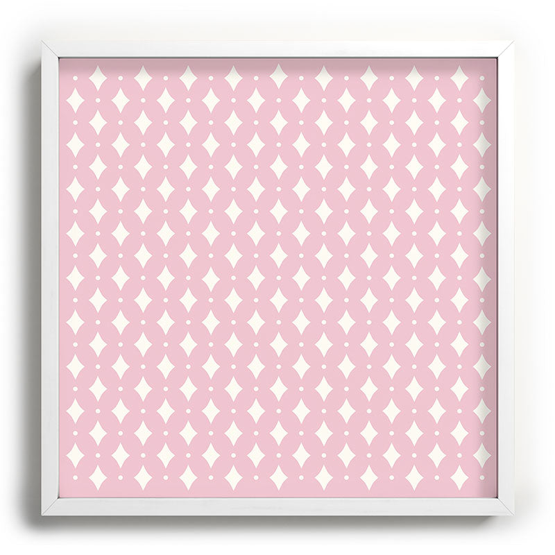 Colour Poems Vintage Jewels Blush Pink Recessed Framing Square
