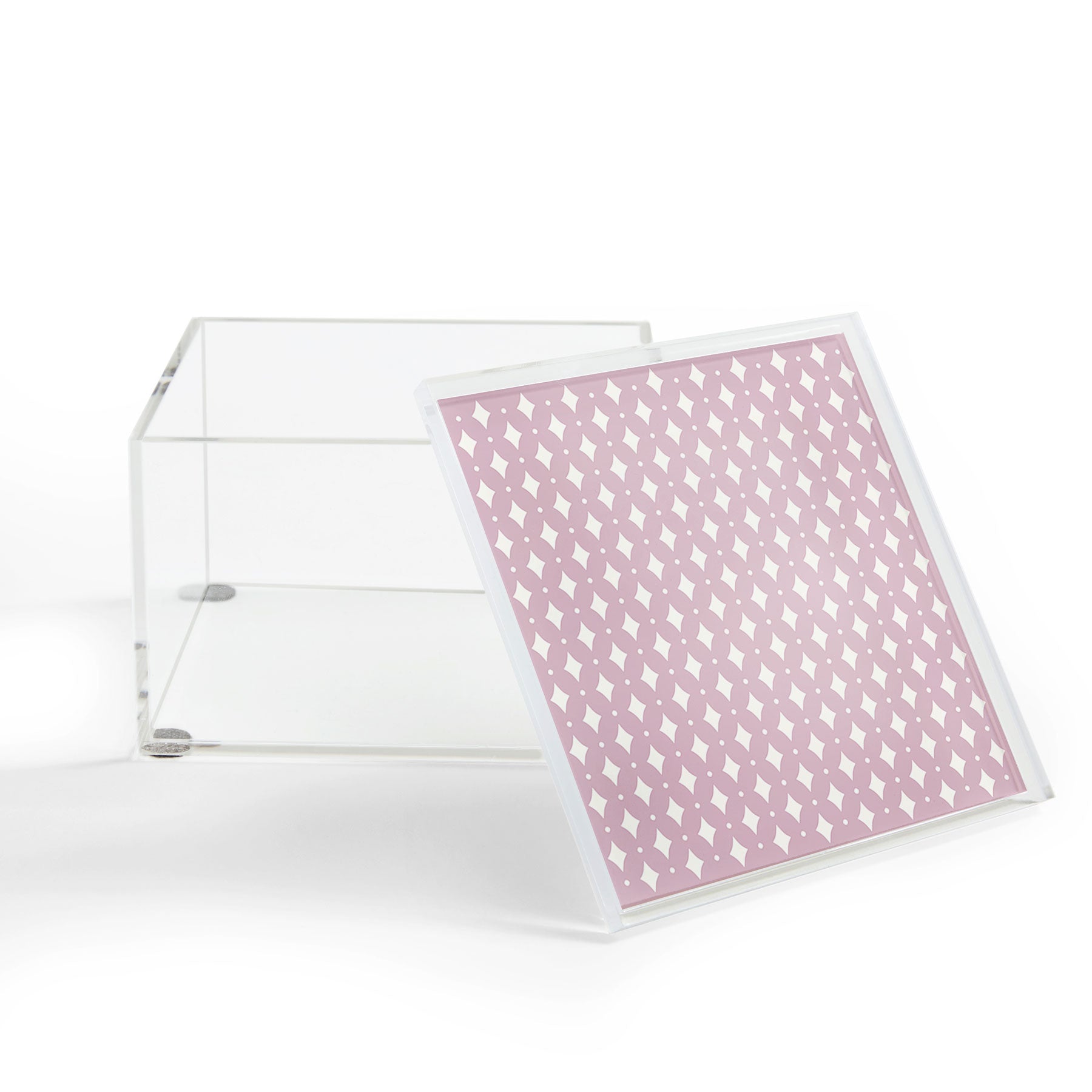 Colour Poems Vintage Jewels Blush Pink Acrylic Box