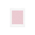 Colour Poems Vintage Jewels Blush Pink Art Print
