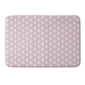 Colour Poems Vintage Jewels Blush Pink Memory Foam Bath Mat